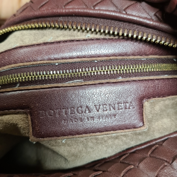 Bottega Veneta leather hobo shoulder bag brown - Picture 12 of 15